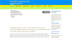 Desktop Screenshot of disabilityawarenessday.org.uk