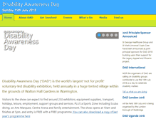 Tablet Screenshot of disabilityawarenessday.org.uk